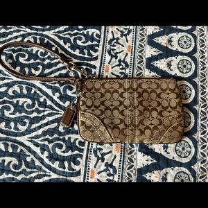 Coach wristlet